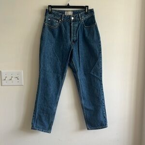 Everlane the curvy ‘90s cheeky straight Jean - crop
